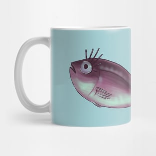 Funny Fish With Fancy Eyelashes Mug